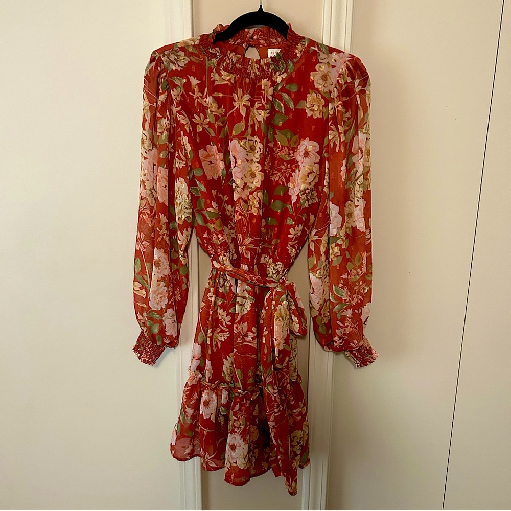 FLYING TOMATO long sleeve Tunic Dress